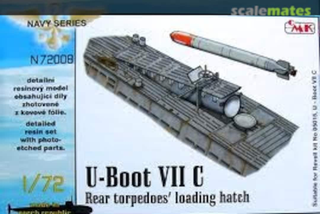 Boxart U-Boot VII C Rear Torpedoes' Loading Hatch N72008 CMK