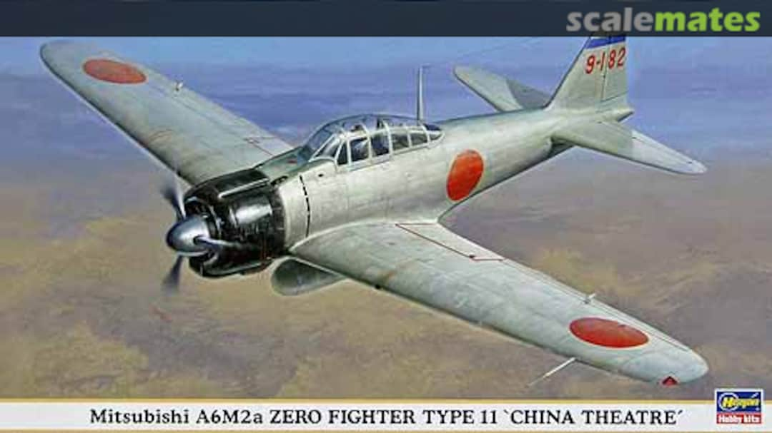 Boxart Mitsubishi A6M2a Zero Fighter Type 11 `China Theatre´ 09793 Hasegawa