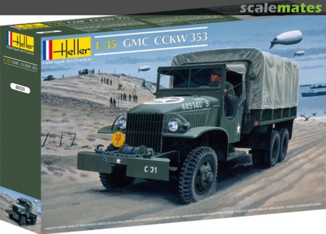 Boxart GMC CCKW 353 81121 Heller