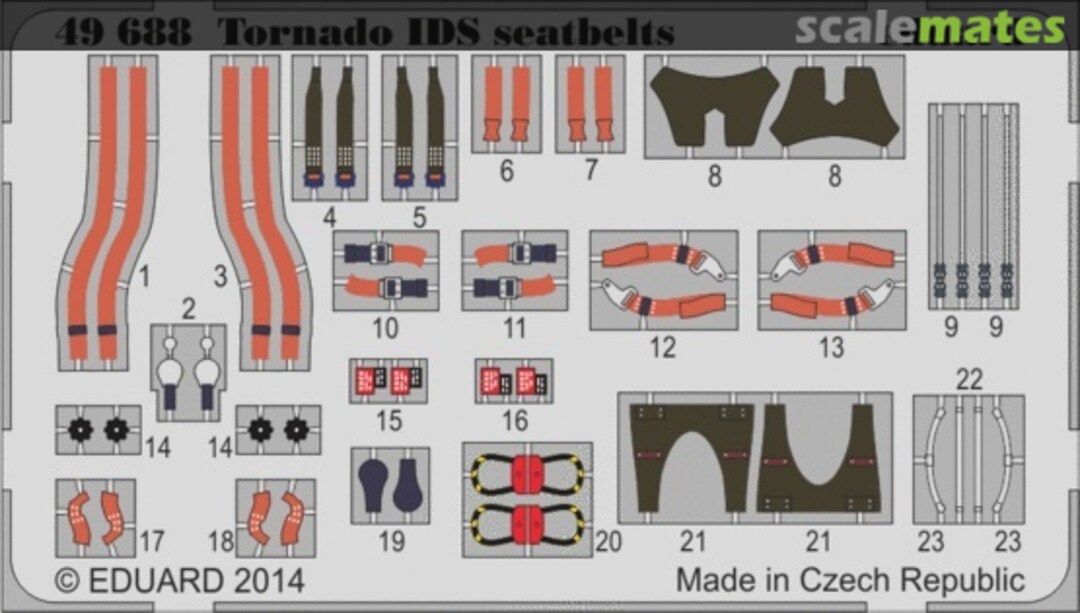 Boxart Tornado IDS seatbelts 49688 Eduard