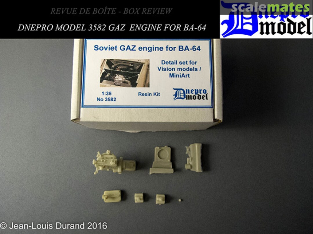 Contents Soviet GAZ Engine for BA-64 3582 Dnepro Model