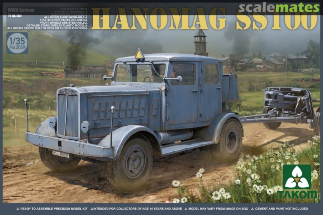 Boxart Hanomag SS100 2068 Takom