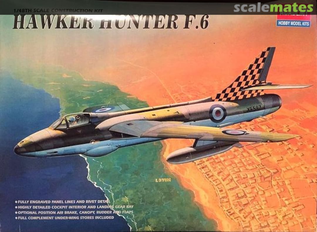 Boxart Hawker Hunter F.6 2164 Academy