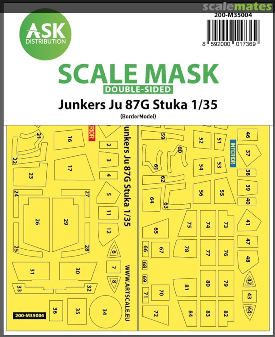 Boxart Junkers Ju 87G Stuka 200-M35004 ASK