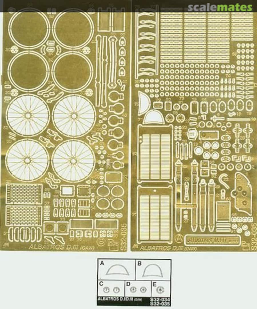 Boxart Albatros D.III (OAW) S32-035 Part