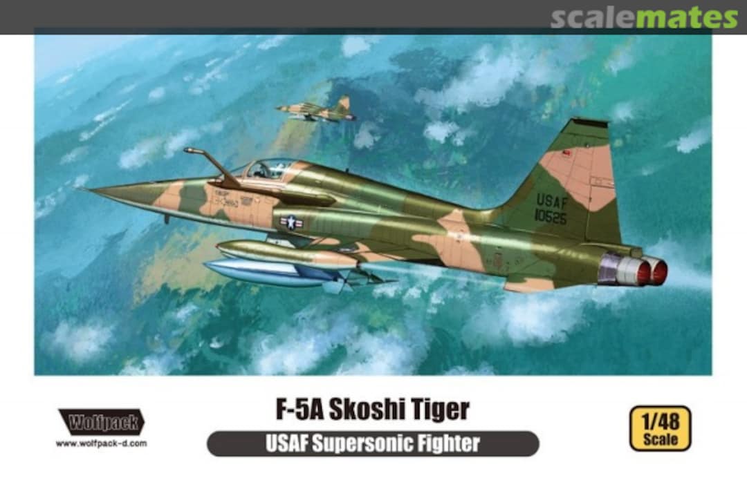 Boxart F-5A Skoshi Tiger WP14803 Wolfpack