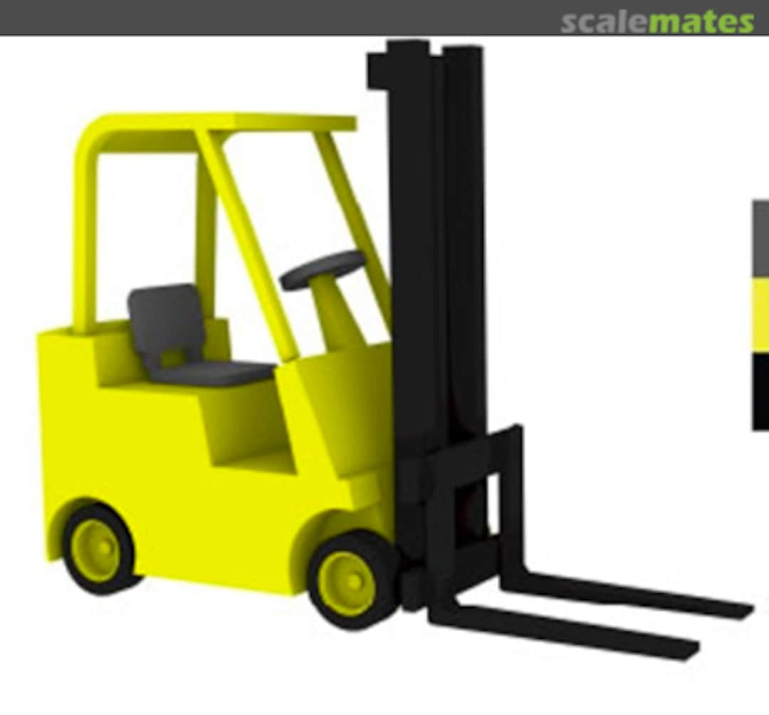 Boxart Hyster S50B Forklift - 3D printed (4 pcs) 3D700213 L'Arsenal