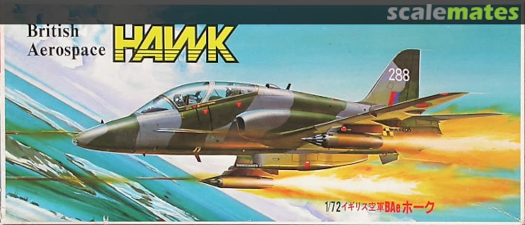 Boxart British Aerospace Hawk 7A-A3 Fujimi