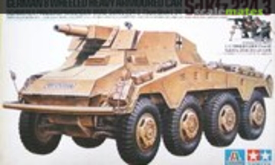 1:35 Sd.Kfz. 234/3 Schwerer Panzerspahwagen 7.5cm Stuck L24 (Tamiya 89004)