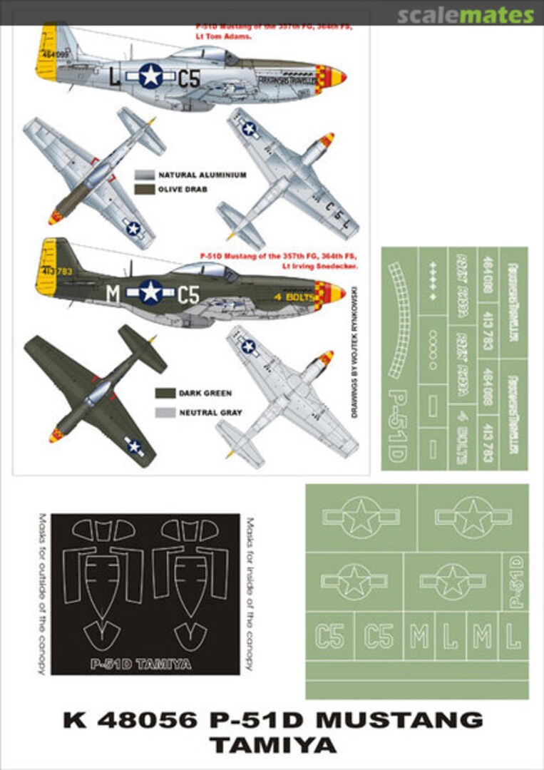 Boxart P-51D Mustang K48056 Montex