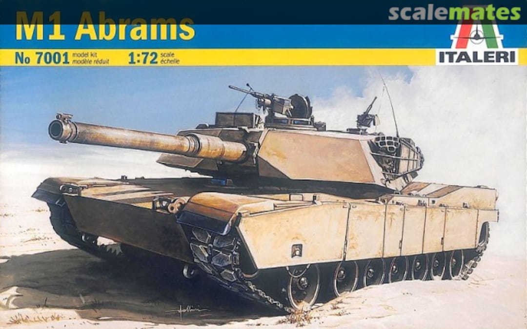 Boxart M1 Abrams 7001 Italeri