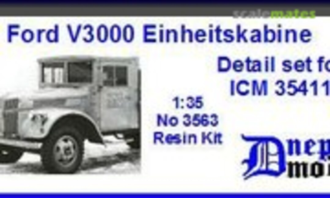 1:35 V3000 Einheitskabine (Dnepro Model 3563)