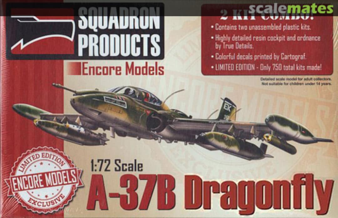 Boxart A-37B Dragonfly 72104 Encore Models