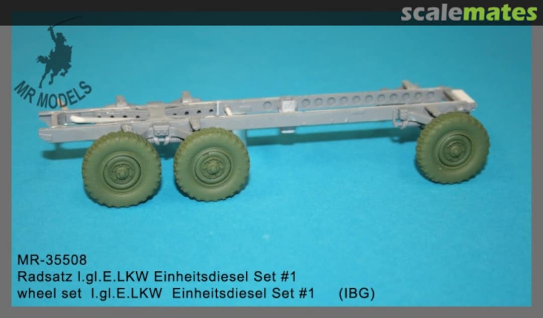 Boxart Wheel set l.gl.E.LKW Einheitsdiesel Set #1 MR-35508 MR Modellbau