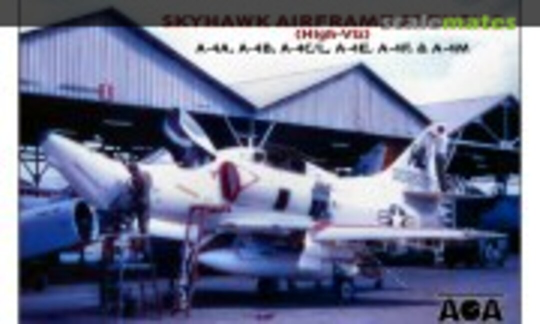 1:48 Skyhawk Airframe Stencils (High-Viz) (AOA decals 48-004)