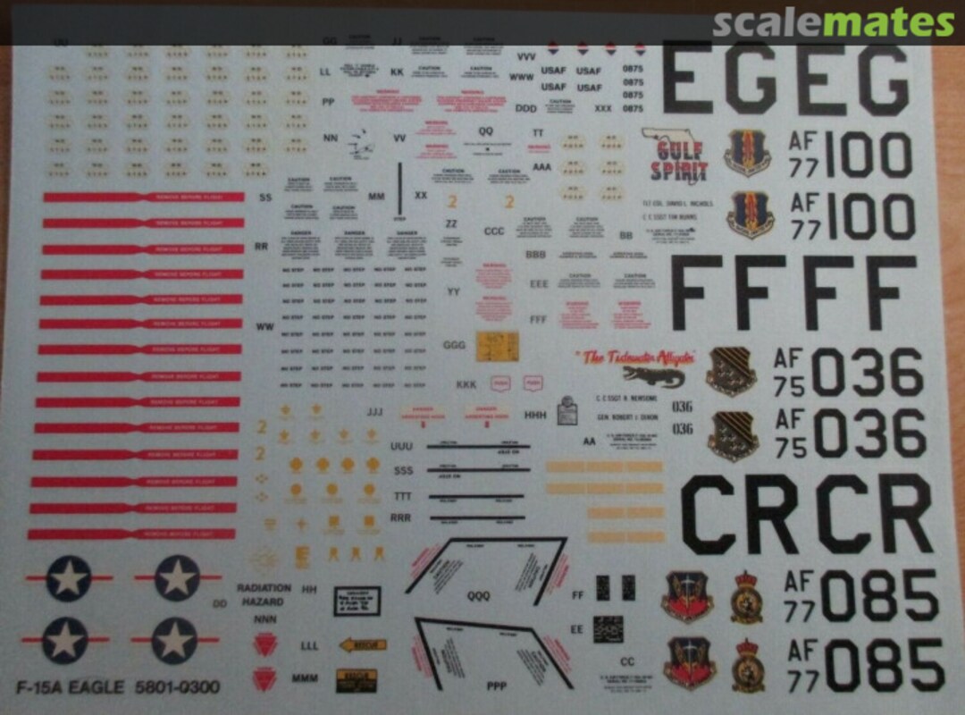 Contents F-15 Eagle 5801 Monogram