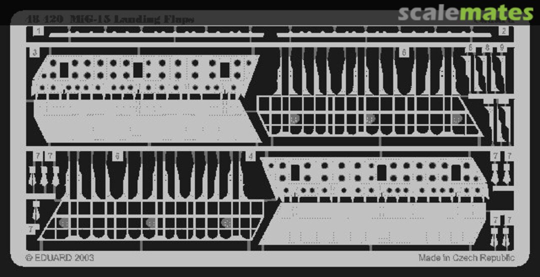 Boxart MiG-15 Landing Flaps 48420 Eduard