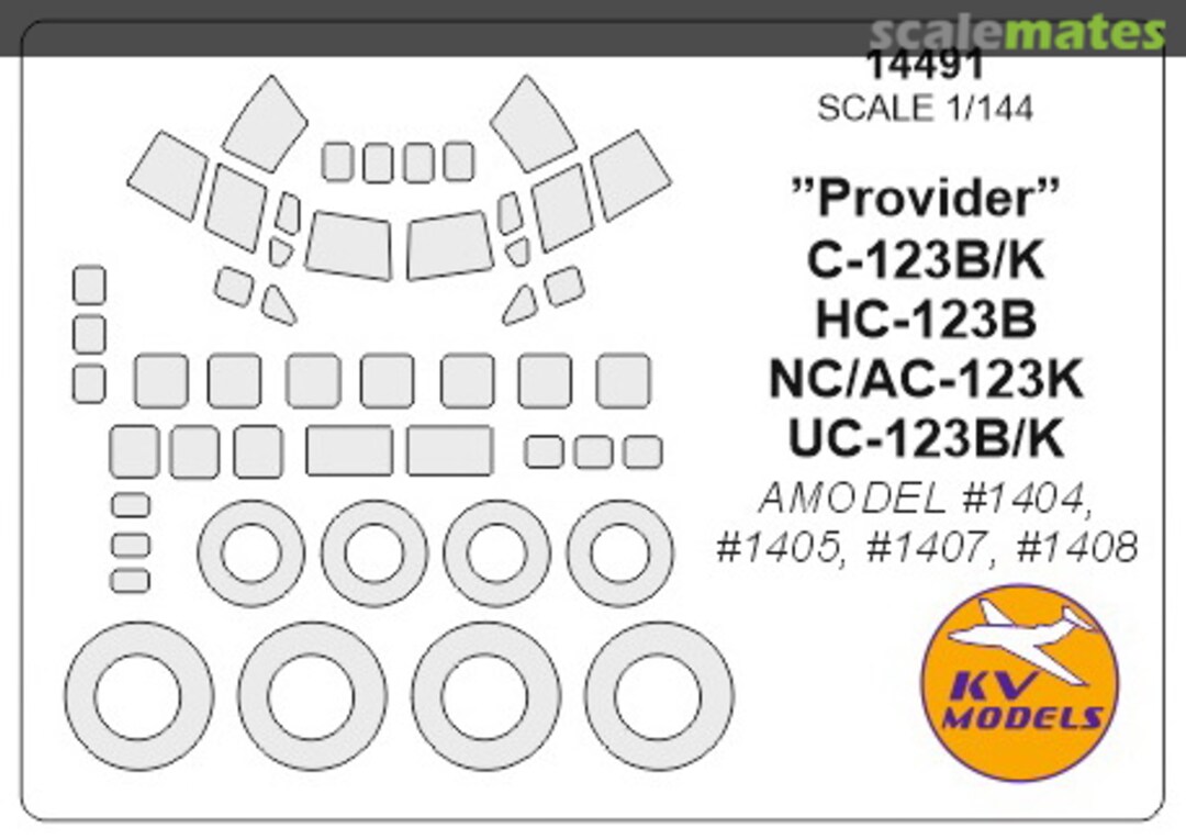 Boxart C-123 "Provider" 14491 KV Models