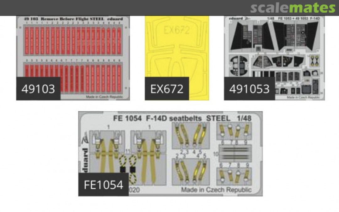 Contents F-14D BIG49257 Eduard