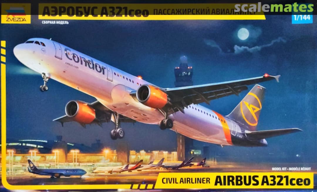 Boxart Airbus A321ceo 7040 Zvezda