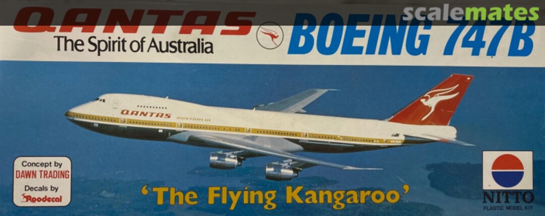 Boxart Qantas 747B 200 Nitto