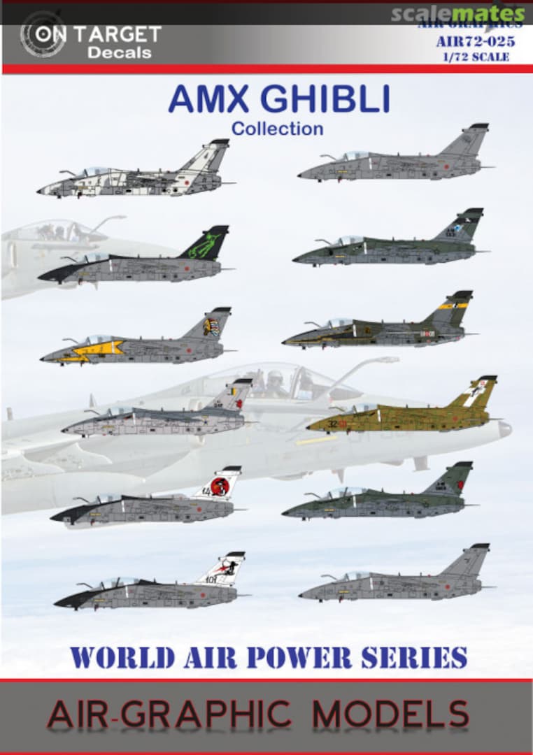 Boxart AMX Ghibli AIR72-025 Air-Graphic Models