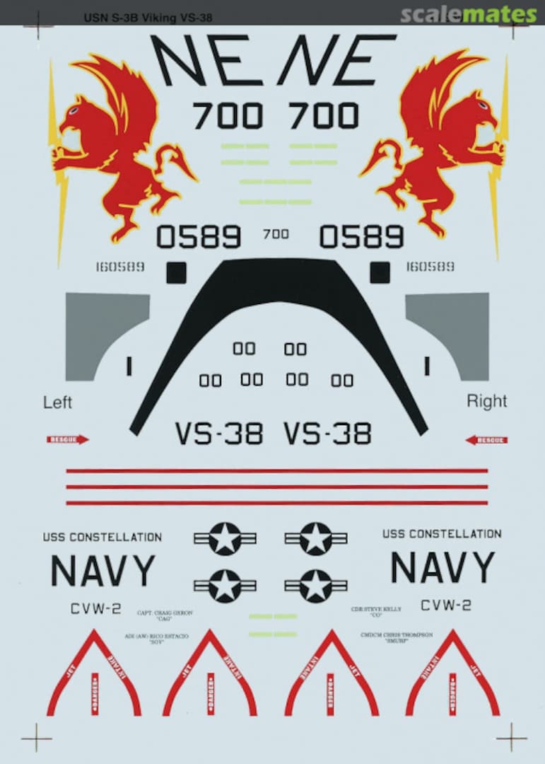 Boxart USN S-3B Viking 48-0950 Microscale