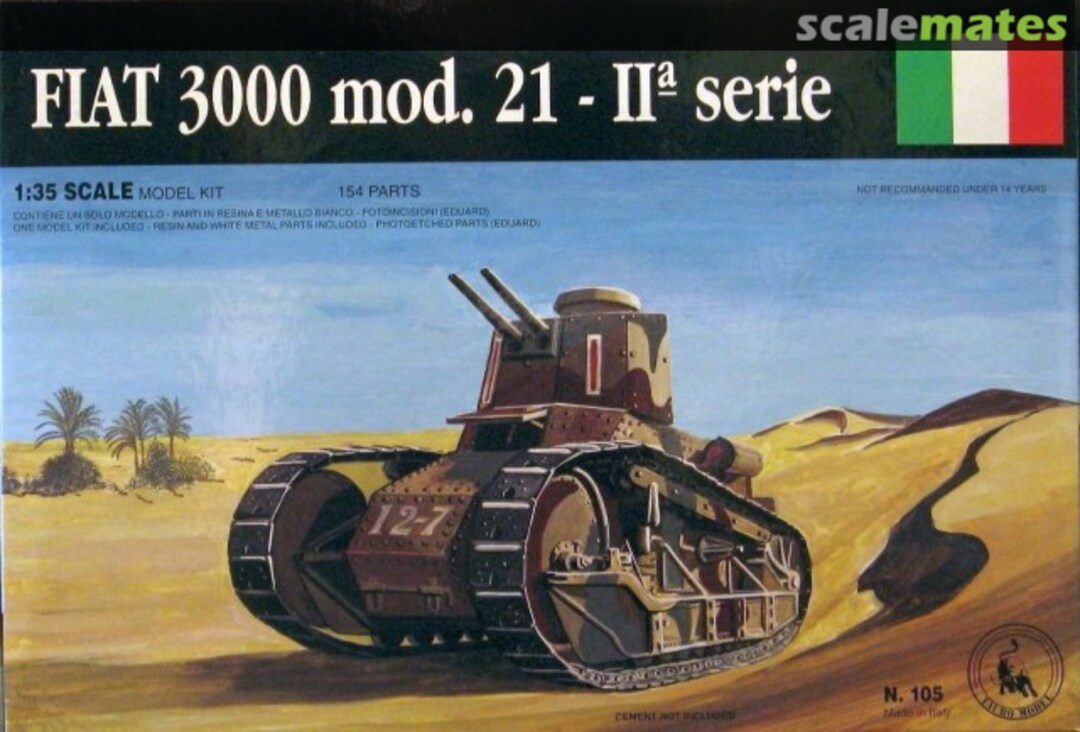 Boxart Fiat 3000 105 Tauro Model