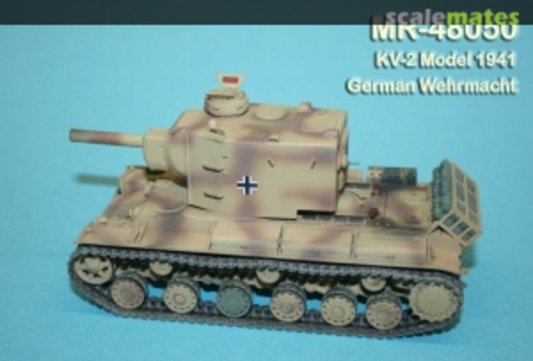 Boxart KV-2 Model 1941 German Wehrmacht Conversion Kit MR-48050 MR Modellbau