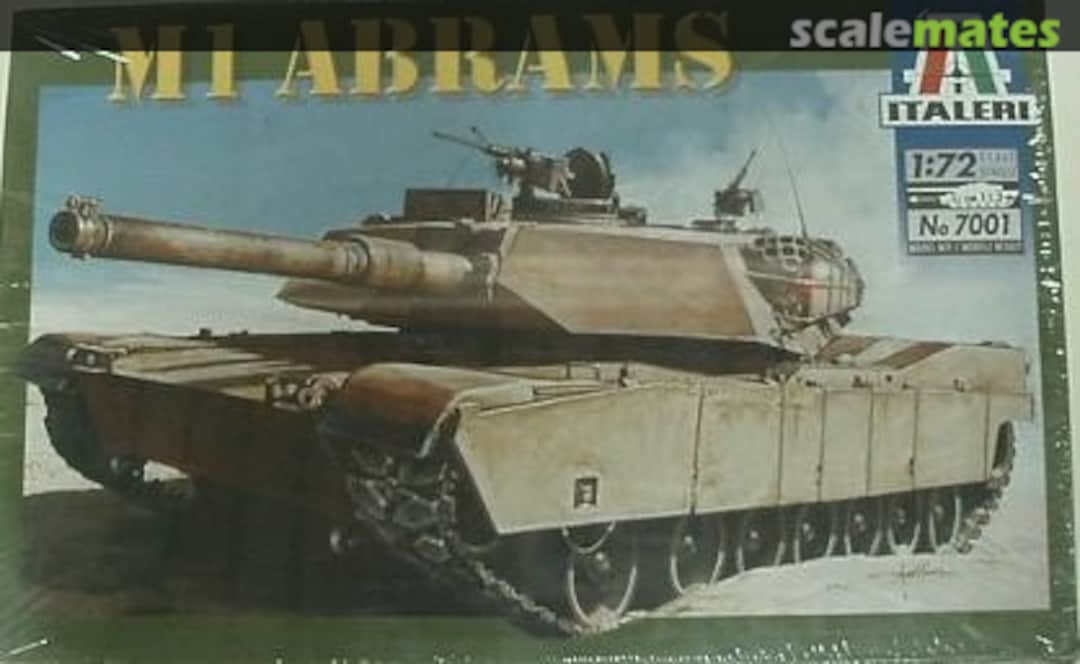 Boxart M1 Abrams 7001 Italeri