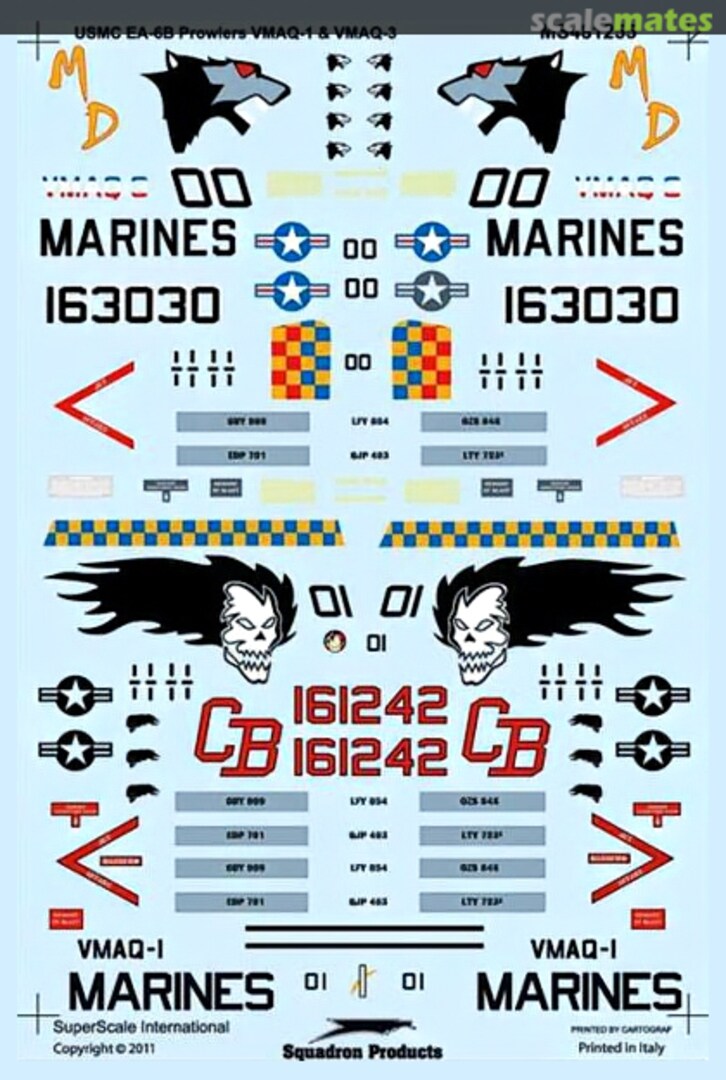 Boxart USMC EA-6B Prowlers MS481255 SuperScale International