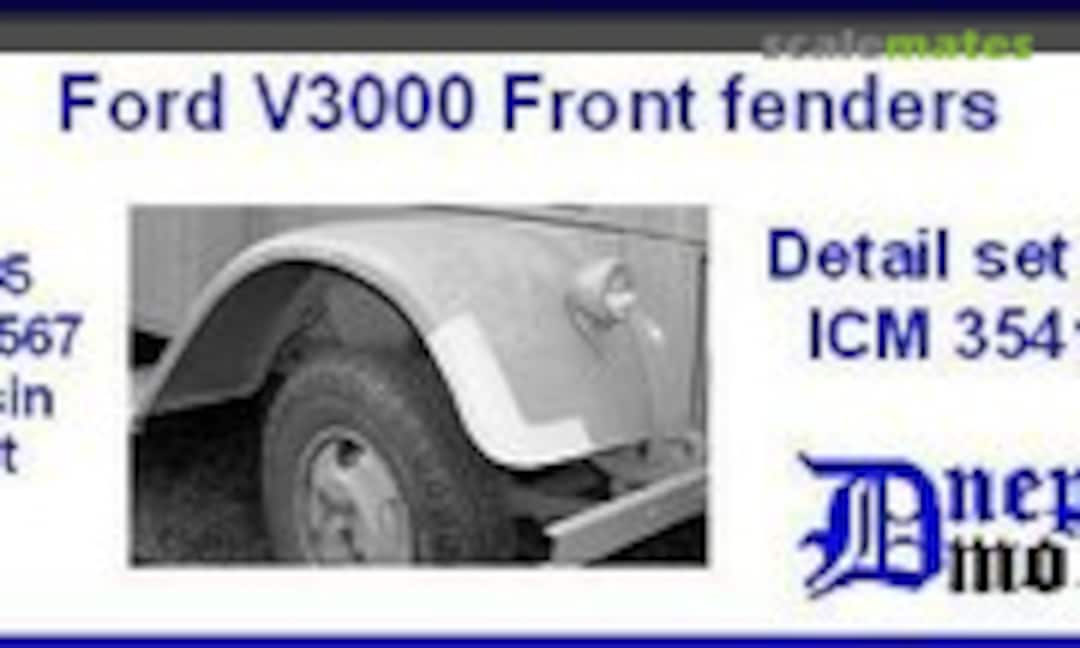 1:35 V3000 Front fenders (Dnepro Model 3567)