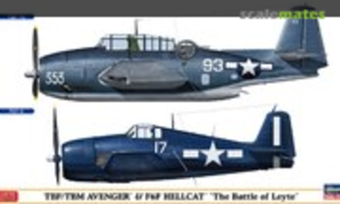 1:72 TBF/TBM Avenger &amp; F6F Hellcat 'The Battle of Leyte' (Hasegawa 02162)