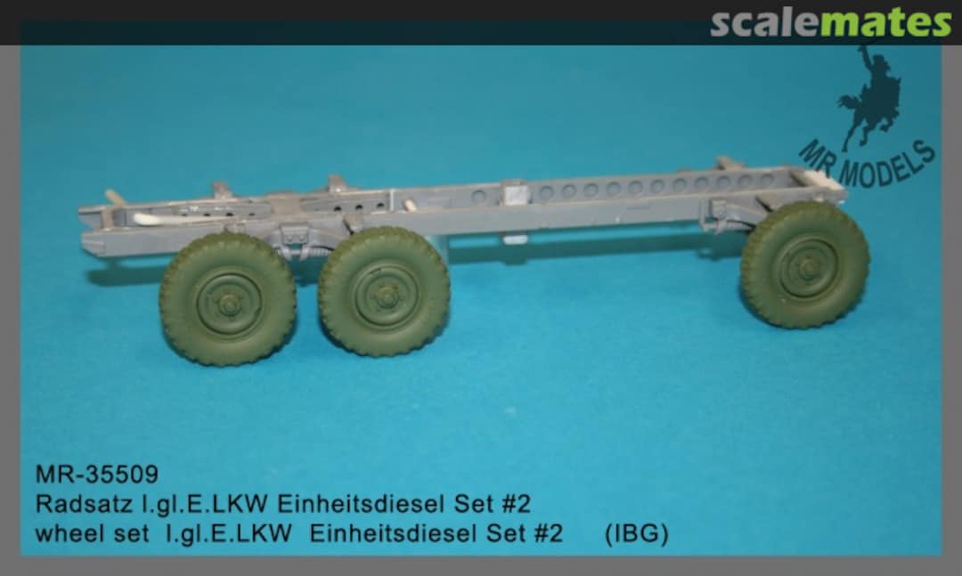 Boxart Wheel set l.gl.E.LKW Einheitsdiesel Set #2 MR-35509 MR Modellbau