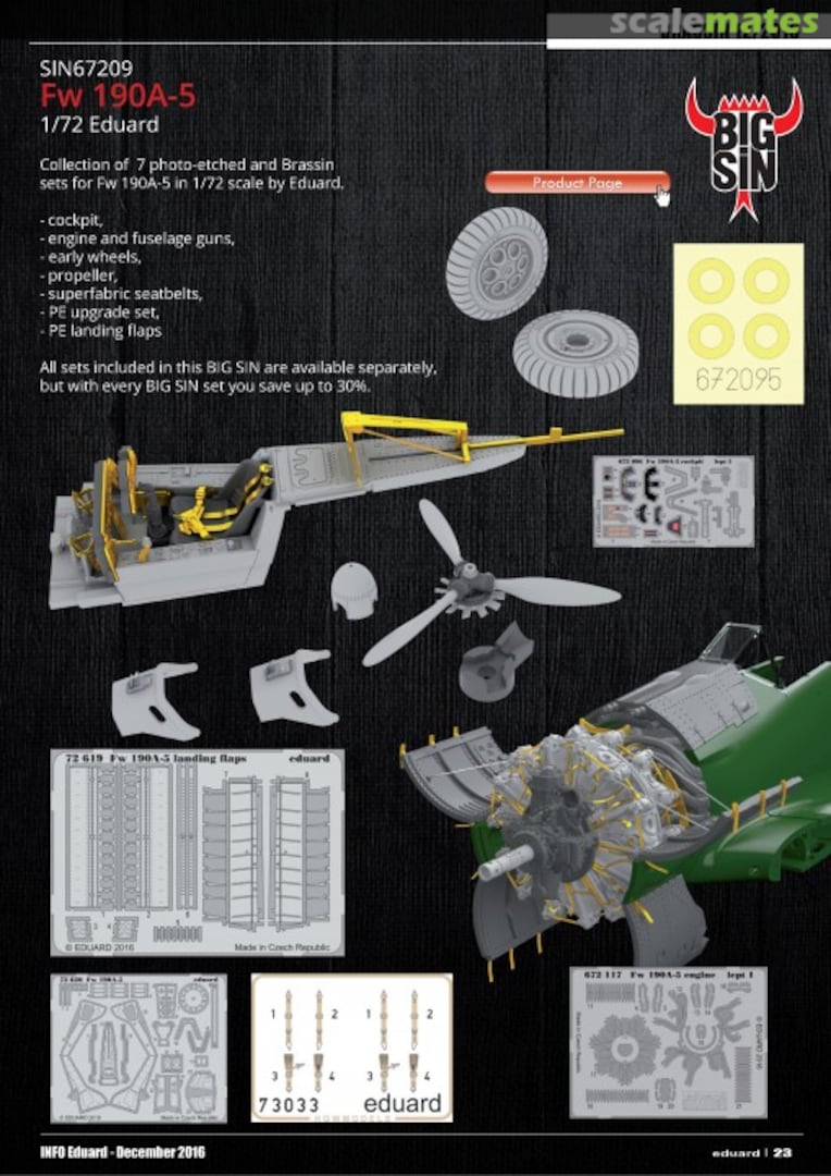 Boxart Fw 190A-5 SIN67209 Eduard