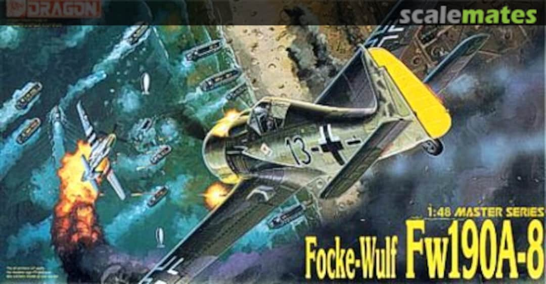 Boxart Focke-Wulf Fw190A-8 5502 Dragon