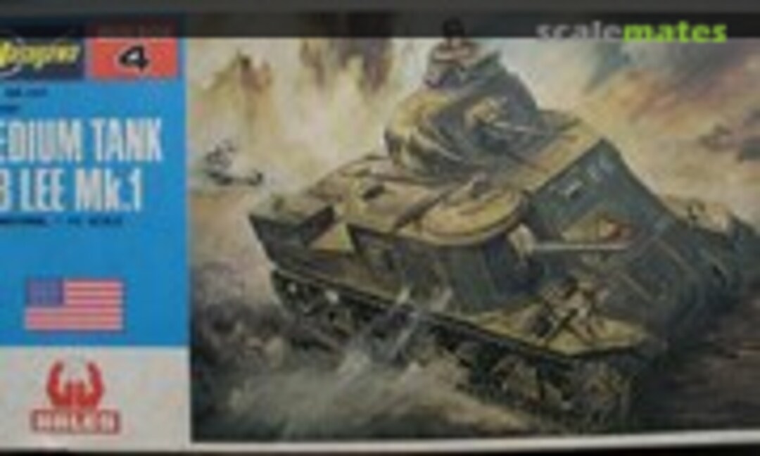 1:72 Medium Tank M3 Lee Mk.1 (Hasegawa/Hales MB-004)