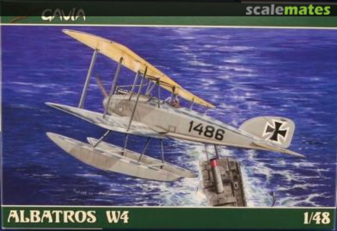 Boxart Albatros W.4 016/0109 Gavia