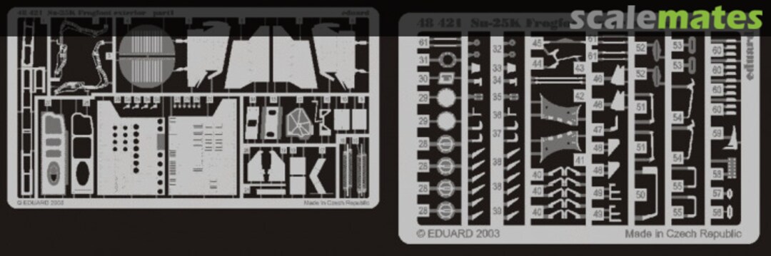 Boxart Su-25K Frogfoot Exterior 48421 Eduard