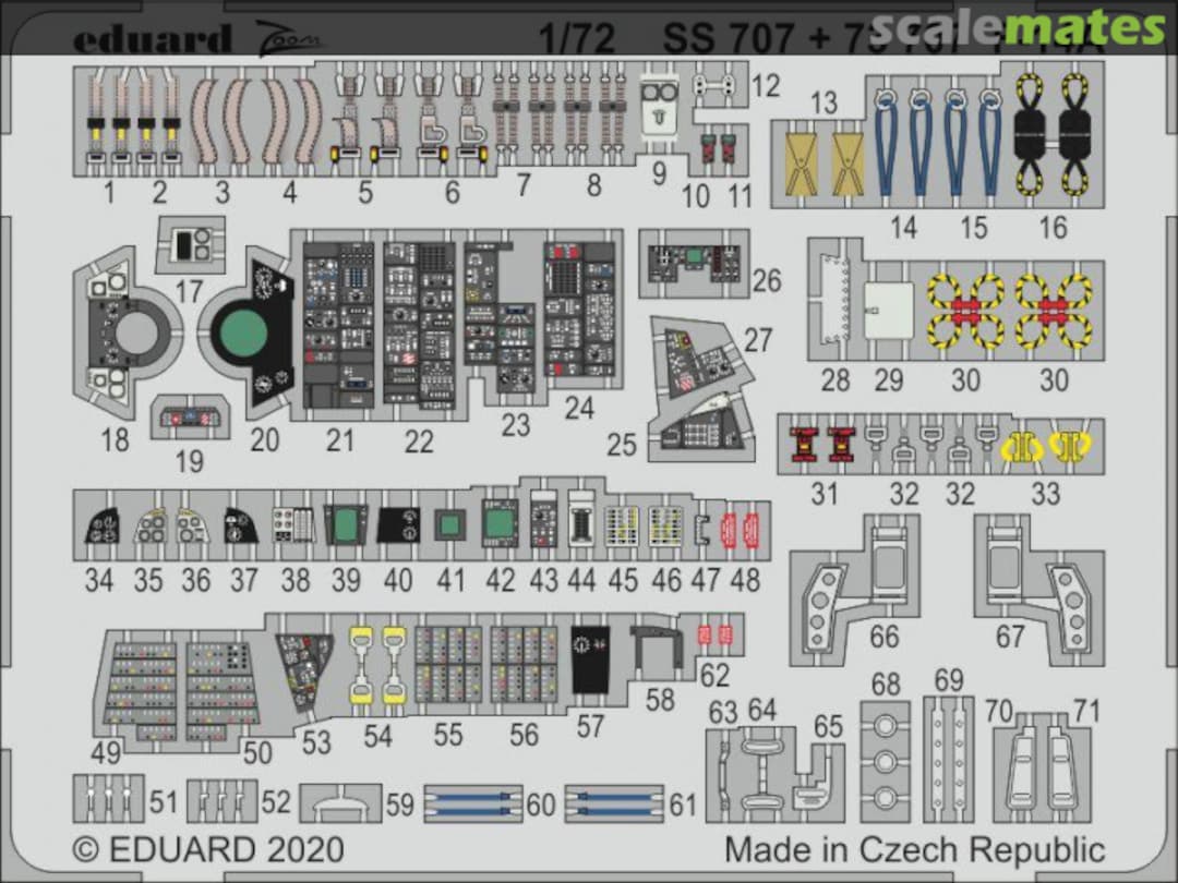 Boxart F-14A SS707 Eduard