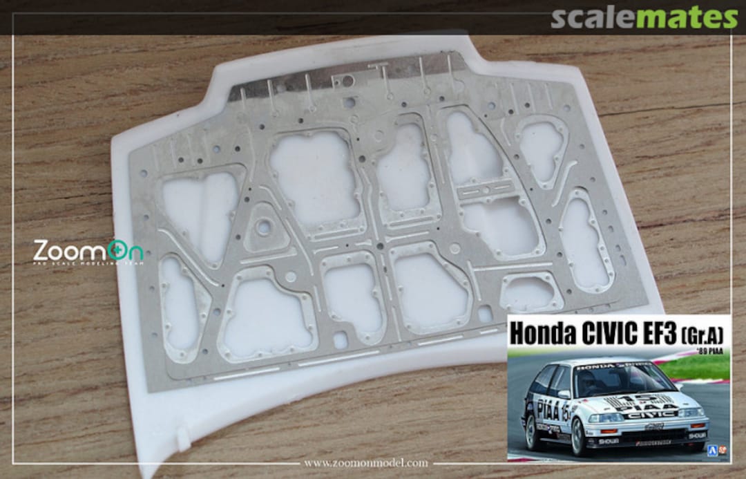 Boxart Honda Civic EF3 hood structure ZD124 ZoomOn