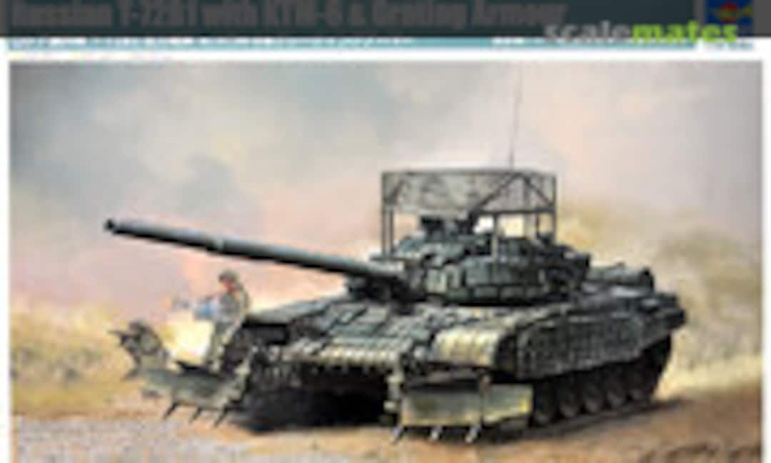 1:35 T-72B1 with KMT-6 &amp; Grating Armour (Trumpeter 09609)