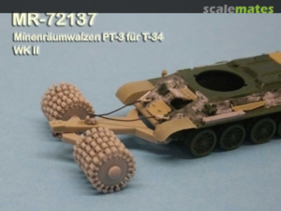 Boxart Minerollers PT-3 for T-34 MR-72137 MR Modellbau