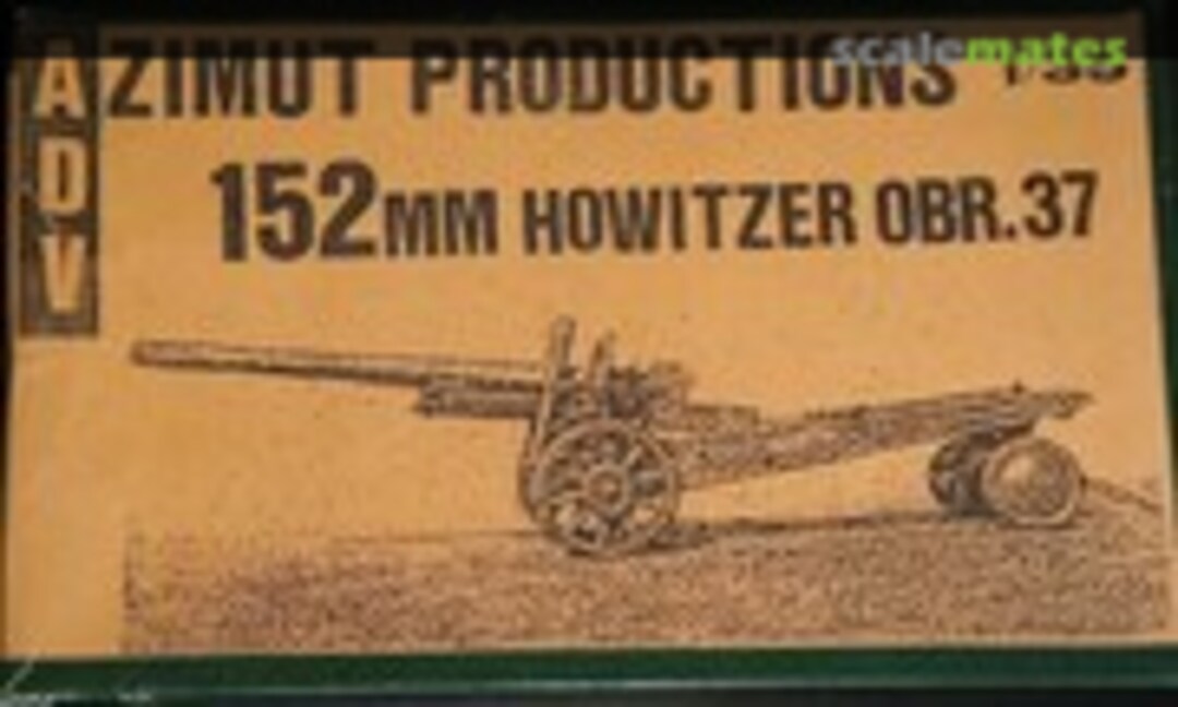 1:35 152mm OBR.37 (Model M1910/34) Soviet howitzer (ADV Azimut 35085)