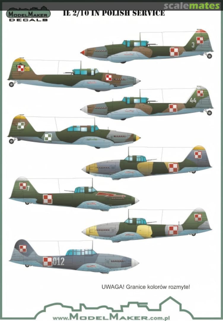 Boxart IL-2/10 in Polish Service D48049 ModelMaker