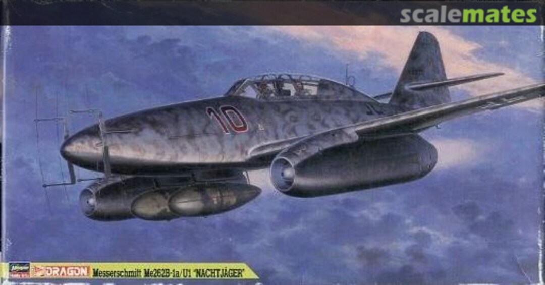 Boxart Messerschmitt Me262B-1a/U1 'Nachtjäger' 86812 Hasegawa