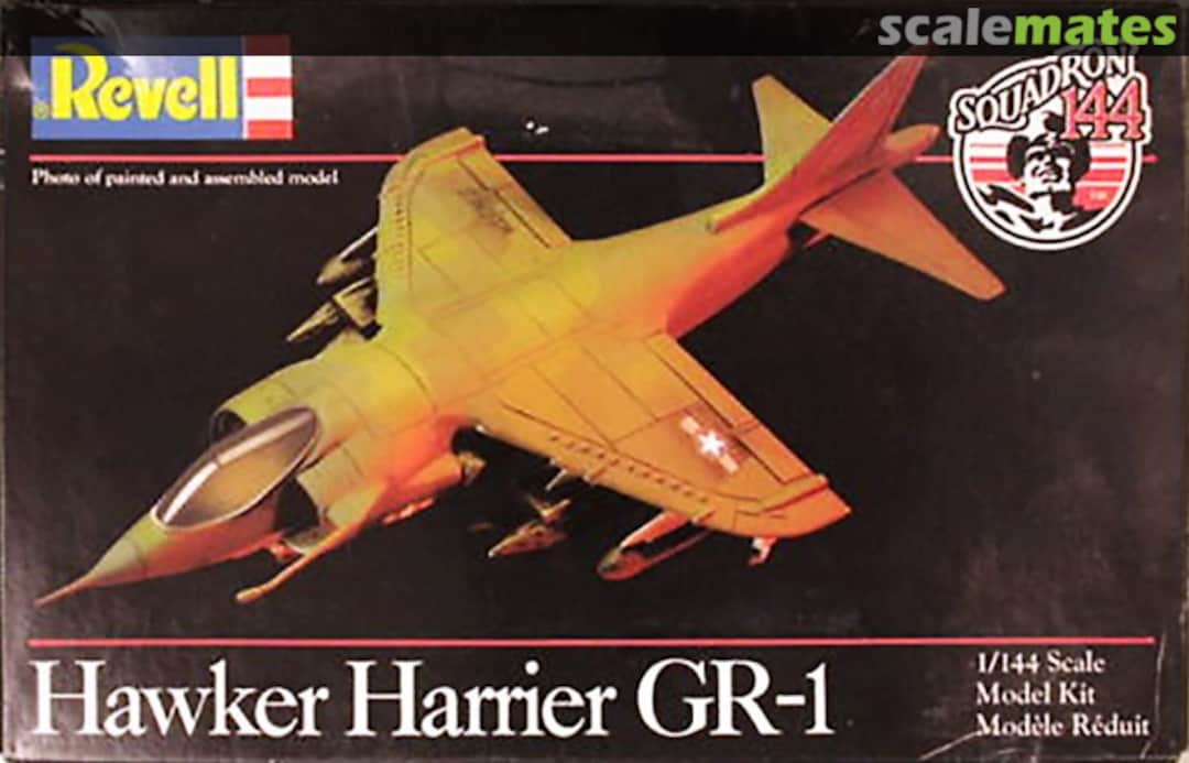 Boxart Hawker Harrier GR-1 1045 Revell