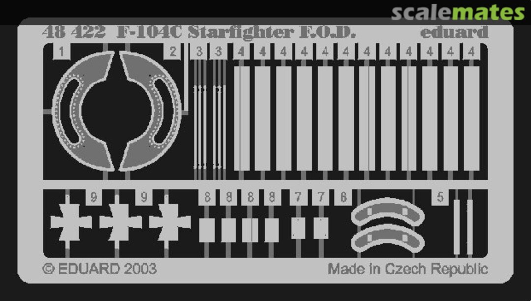 Boxart F-104C F.O.D. 48422 Eduard