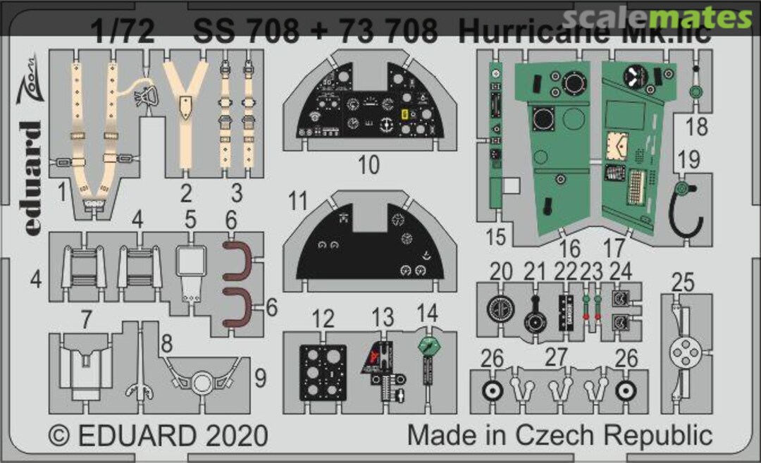 Boxart Hurricane Mk.IIc SS708 Eduard