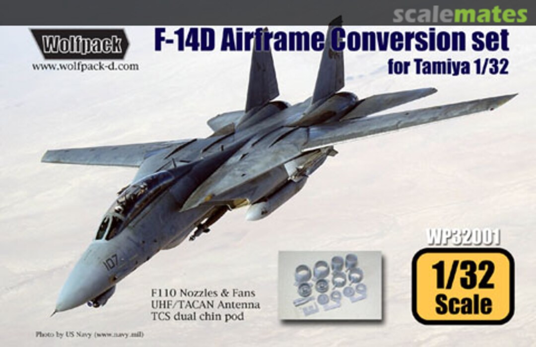 Boxart F-14D Airframe Conversion Set WP32001 Wolfpack